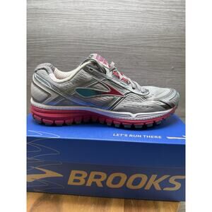 BROOKS Ghost 8 Silver Mesh Athletic CrossFit Running Trainers Women’s 9 Wide